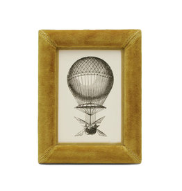 Ochre Velvet Frame, 5 x 7