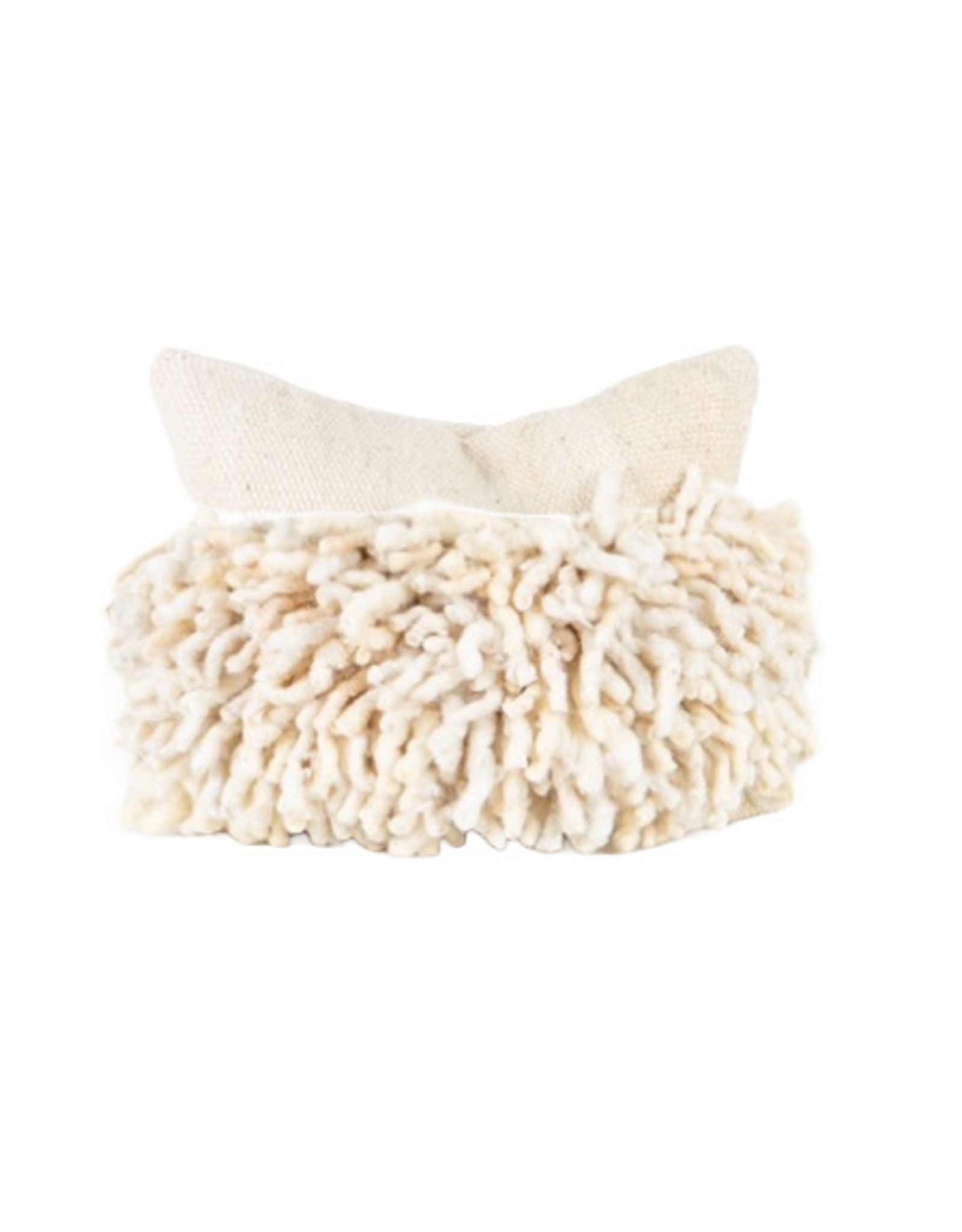 White Fringe Pillow, Chile 20 x 20