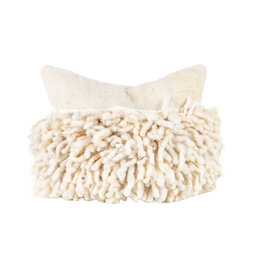 White Fringe Pillow, Chile 20 x 20