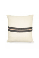 The Patagonian Black Stripe Pillow 25 x 25