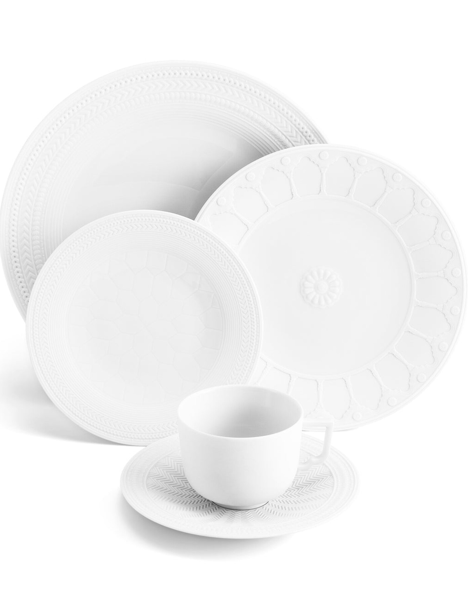 Palace Demitasse Cup & Saucer, Set of 4