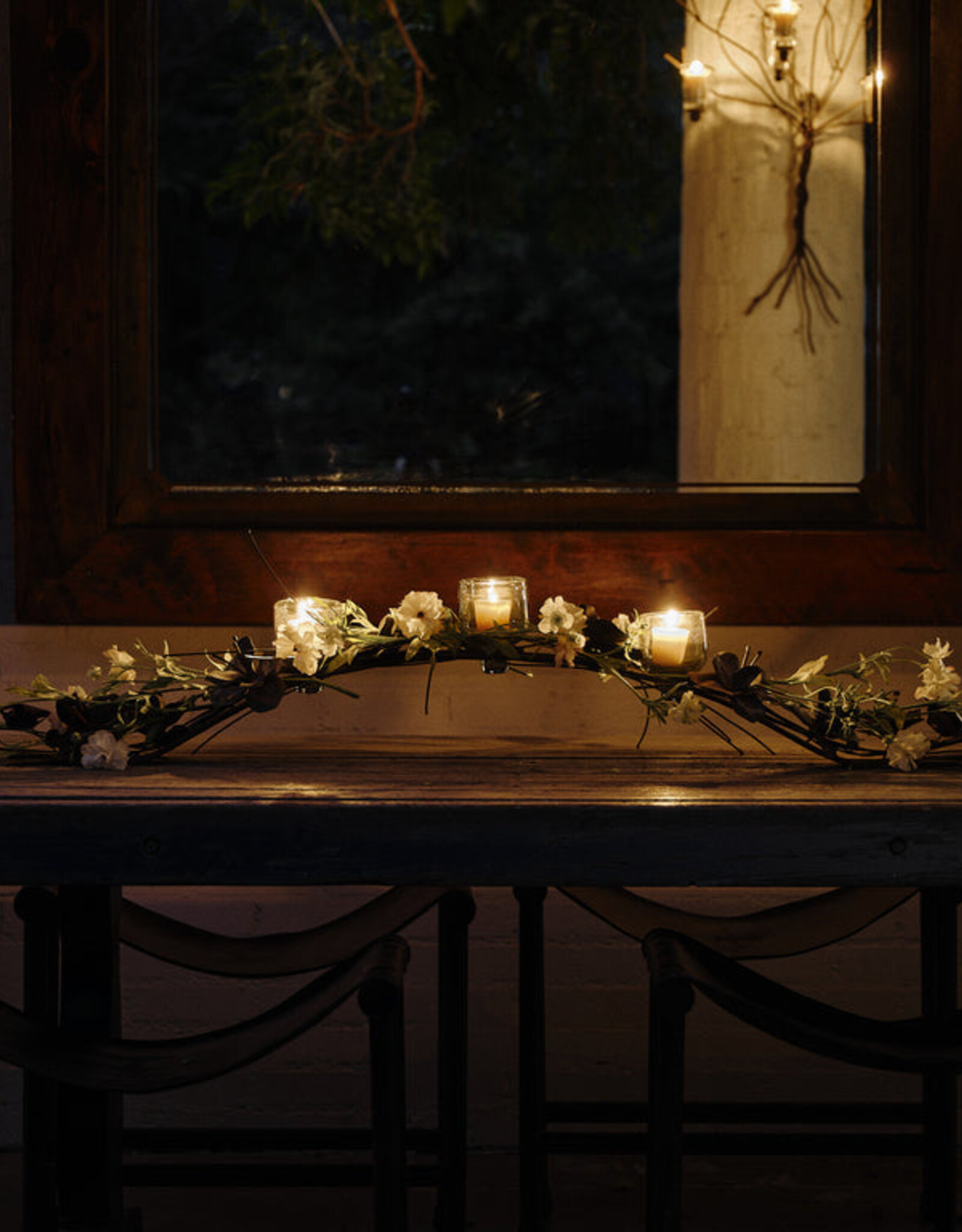 Rambling Rose Candelabra