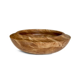 Curly Maple Bowl w/ Undercurled Rim