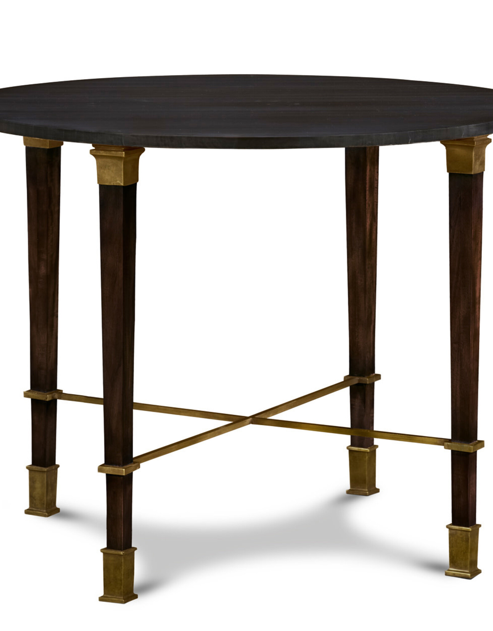 Dumont Lamp Table w/ Marble Top