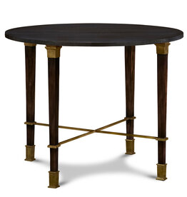 Dumont Lamp Table w/ Marble Top