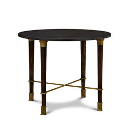 Dumont Lamp Table w/ Marble Top