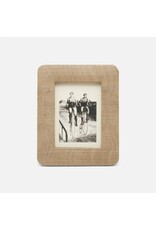Halle Silken Abaca Frame, Sand 5 x 7