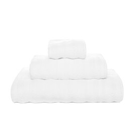 Alentejo Washcloth, White 12x12