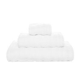 Alentejo Bath Towel, White 28x55