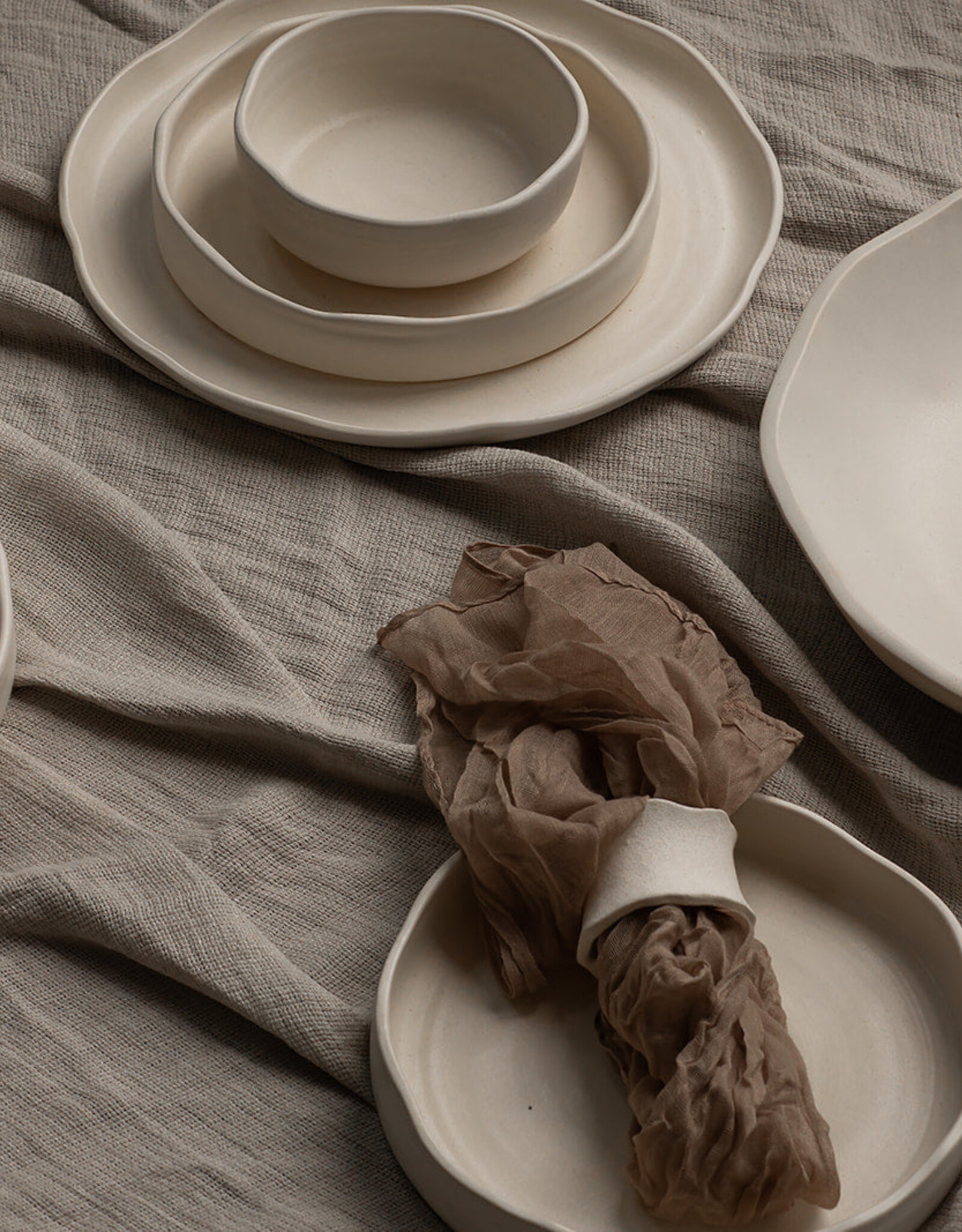 Malibu 3 Piece Place Setting Blanc