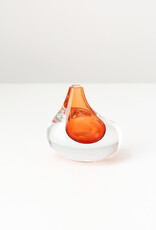 Droplet Vessel, Tangerine 5"
