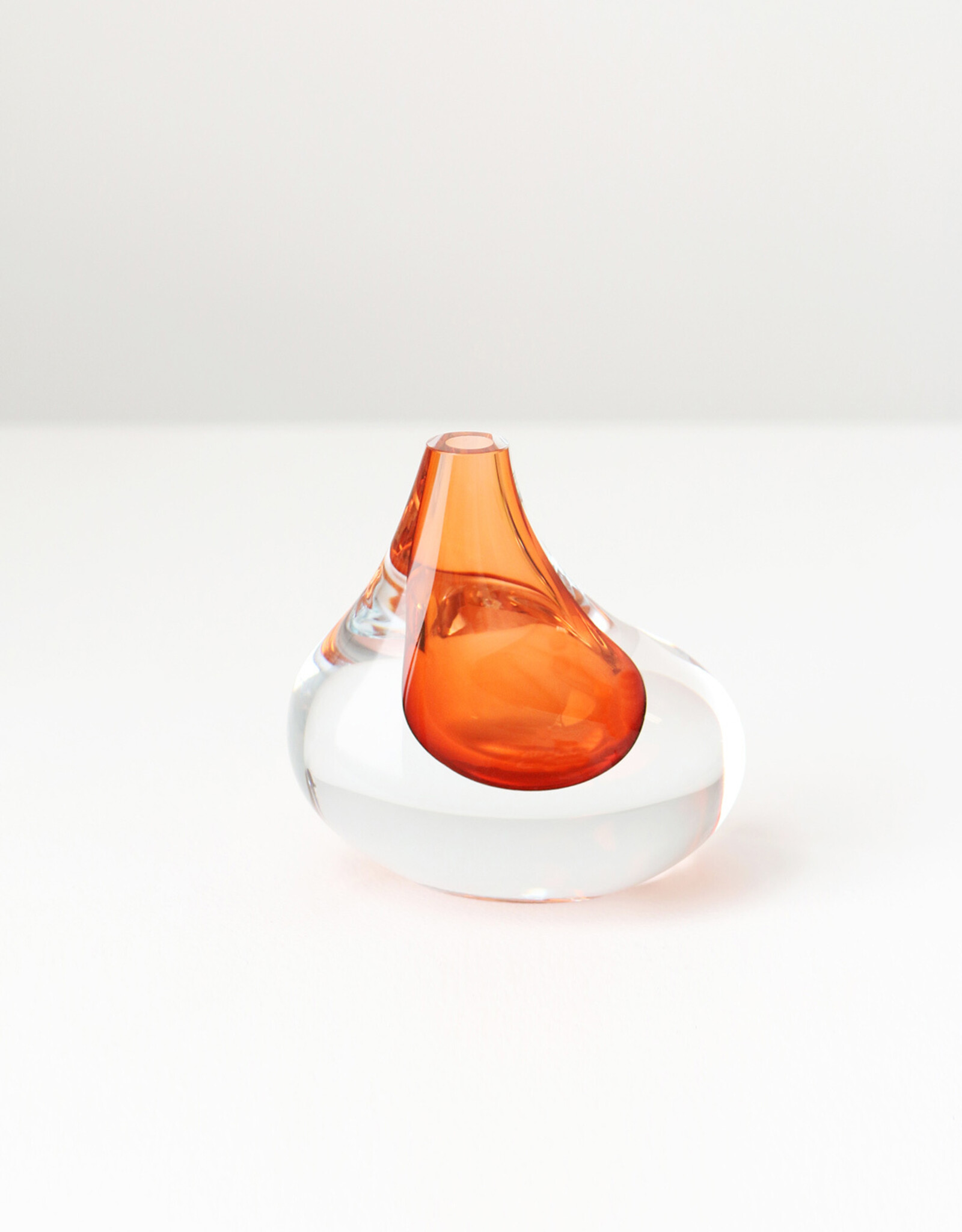 Droplet Vessel, Tangerine 5"