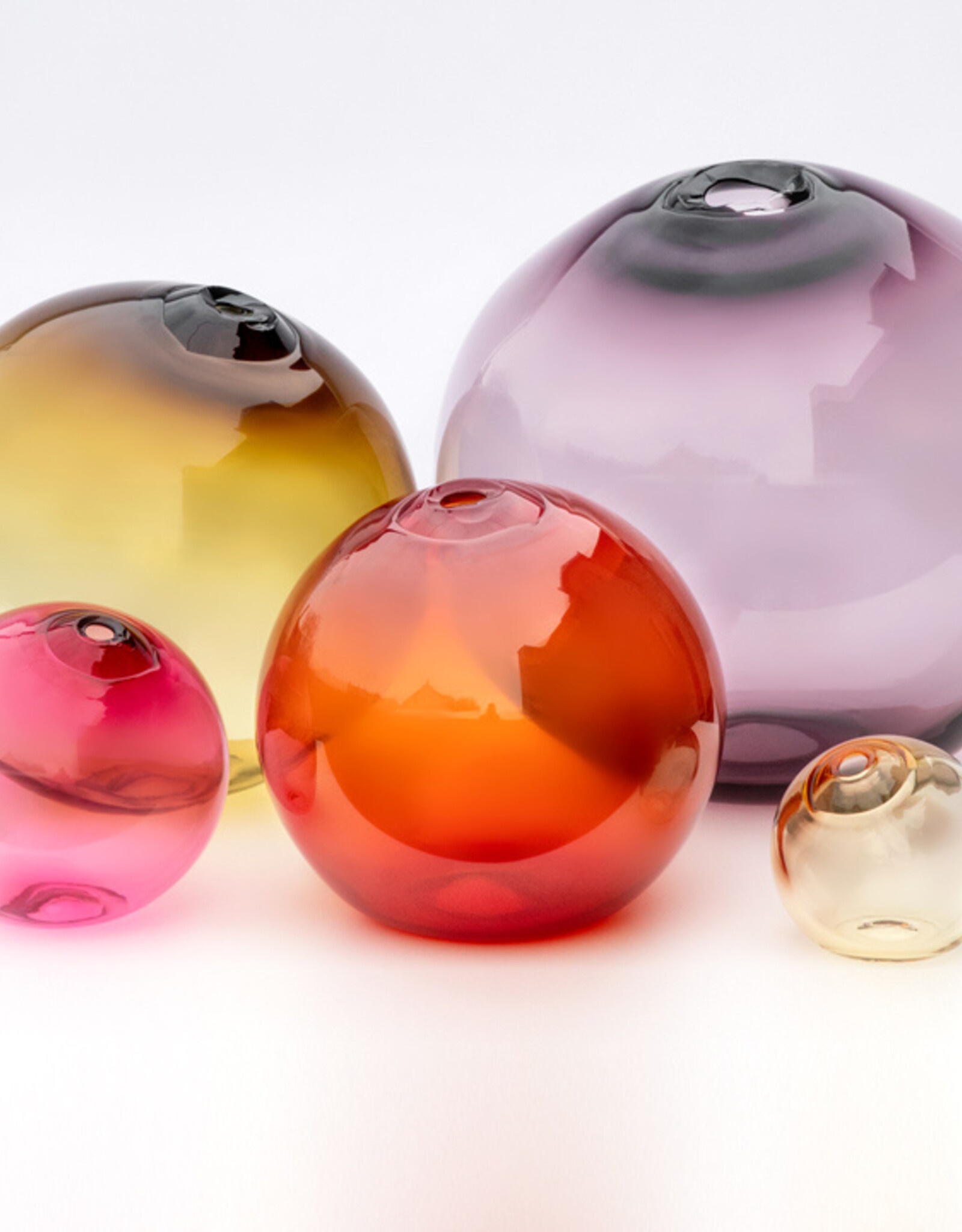 Float Vessel, Strawberry 12"