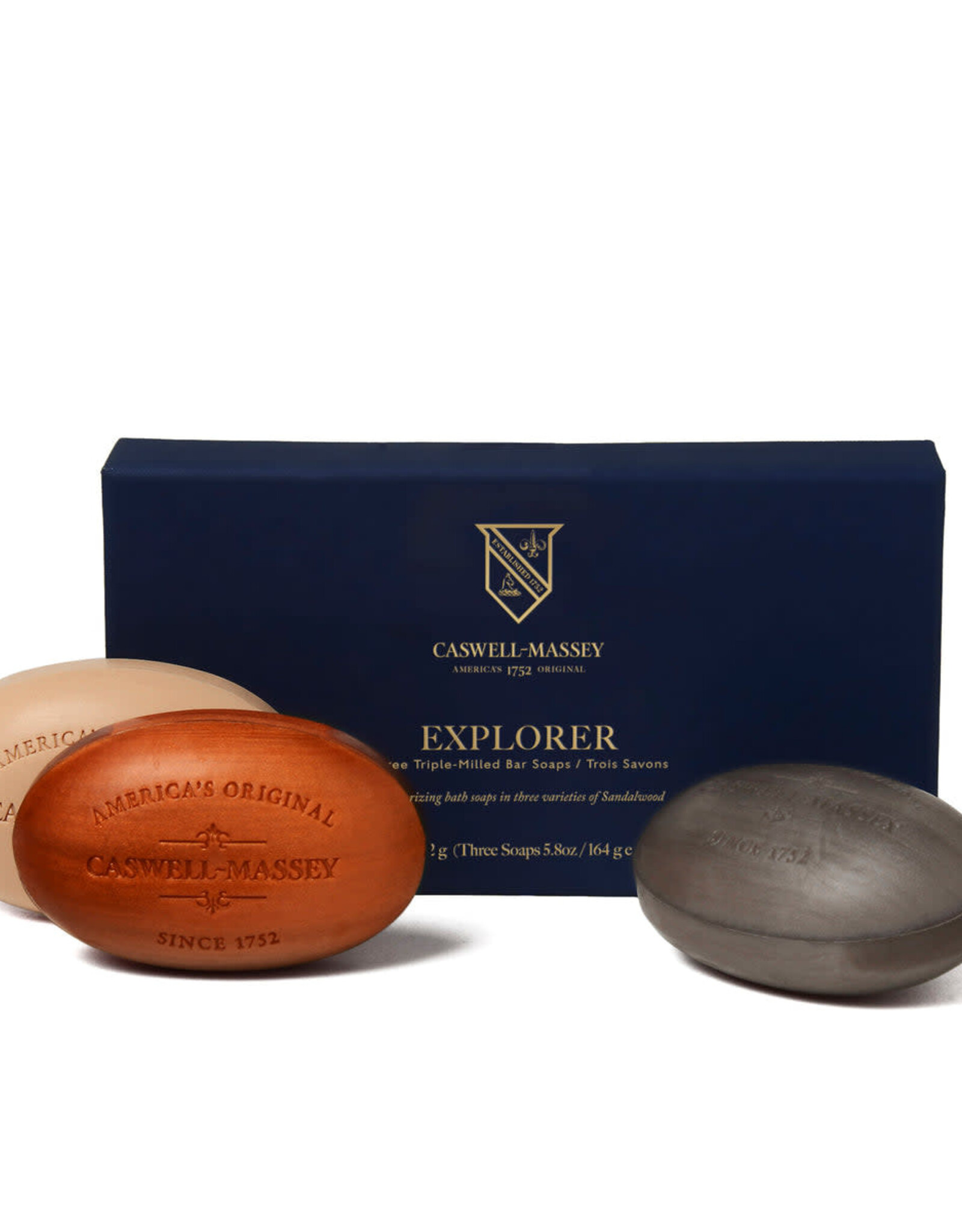 Set of 3 Sandalwood Explorer Soap