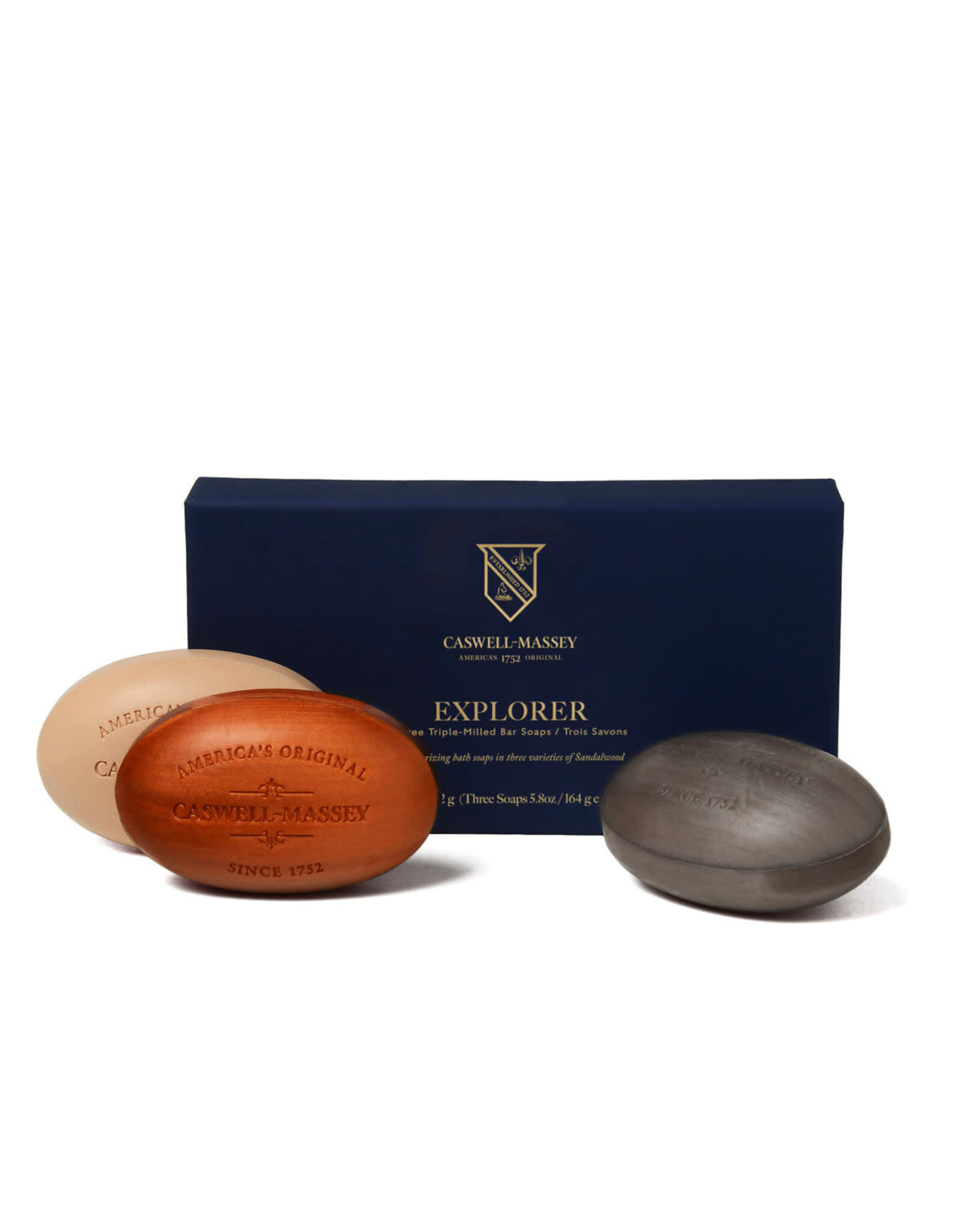 Set of 3 Sandalwood Explorer Soap