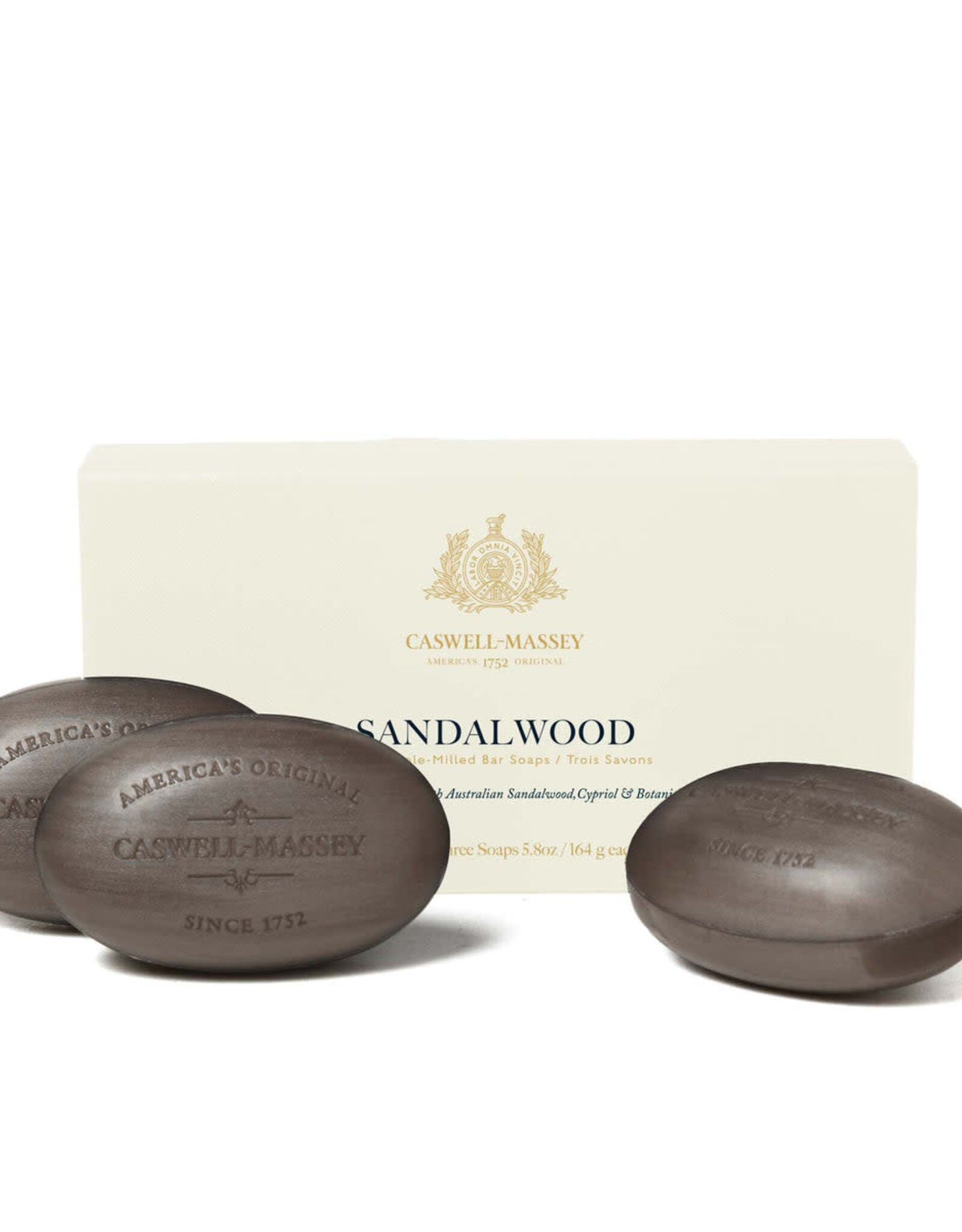 Centuries Sandalwood Soap, Set of 3