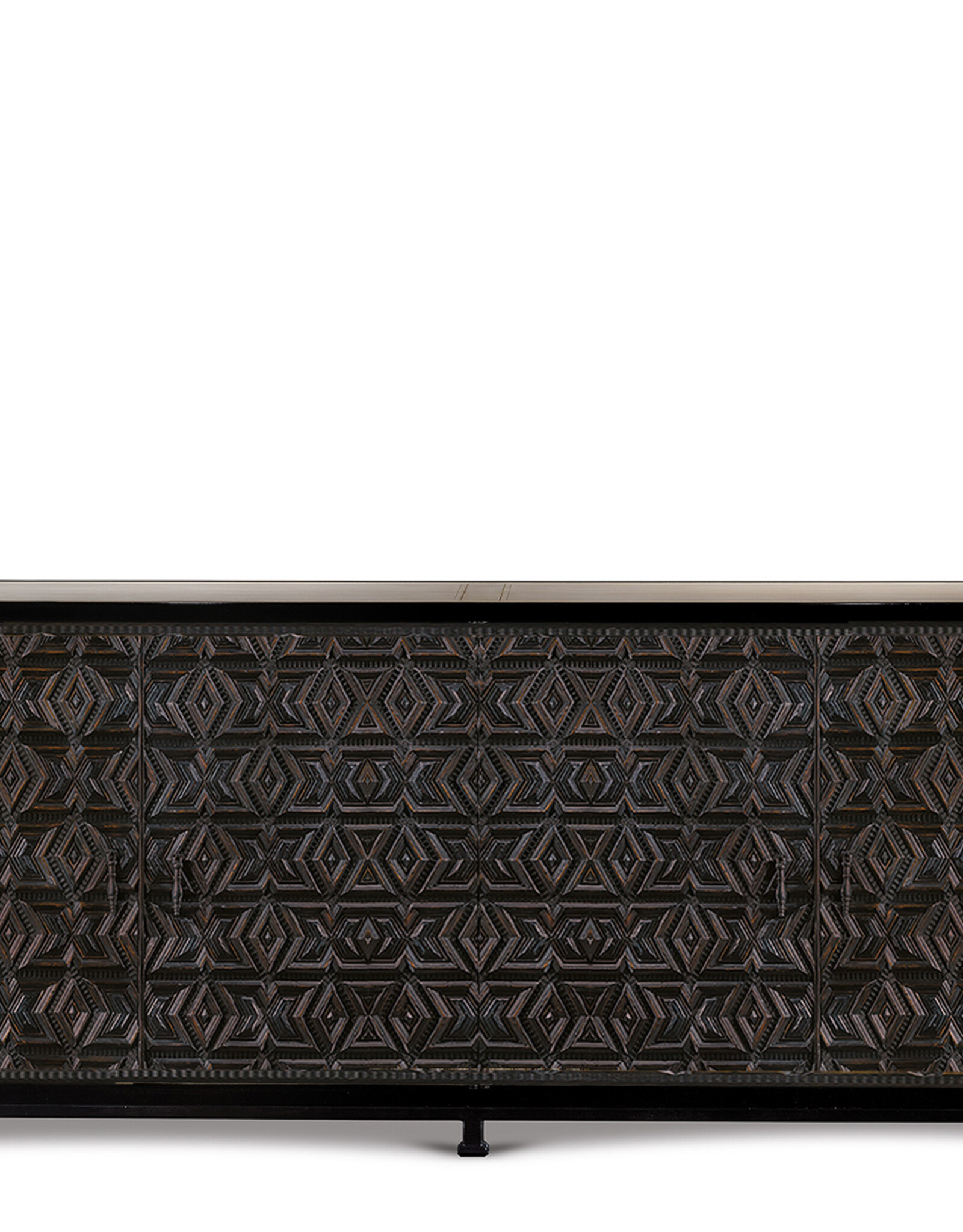 Queretano II Buffet with 4 Doors, Ebony