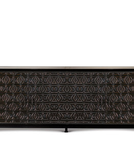 Queretano II Buffet with 4 Doors, Ebony