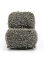 Leo Swivel Club Chair Walnut