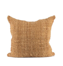 Gold Ribbed Textured Pillow, Chile 26x26