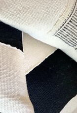 Makun Lazo Black Stripe Pillow, Chile 26 x 26