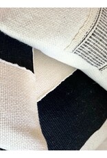 Makun Lazo Black Stripe Pillow, Chile 26 x 26