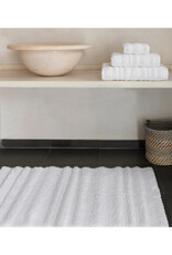 Alentejo Bath Rug, White 28x47
