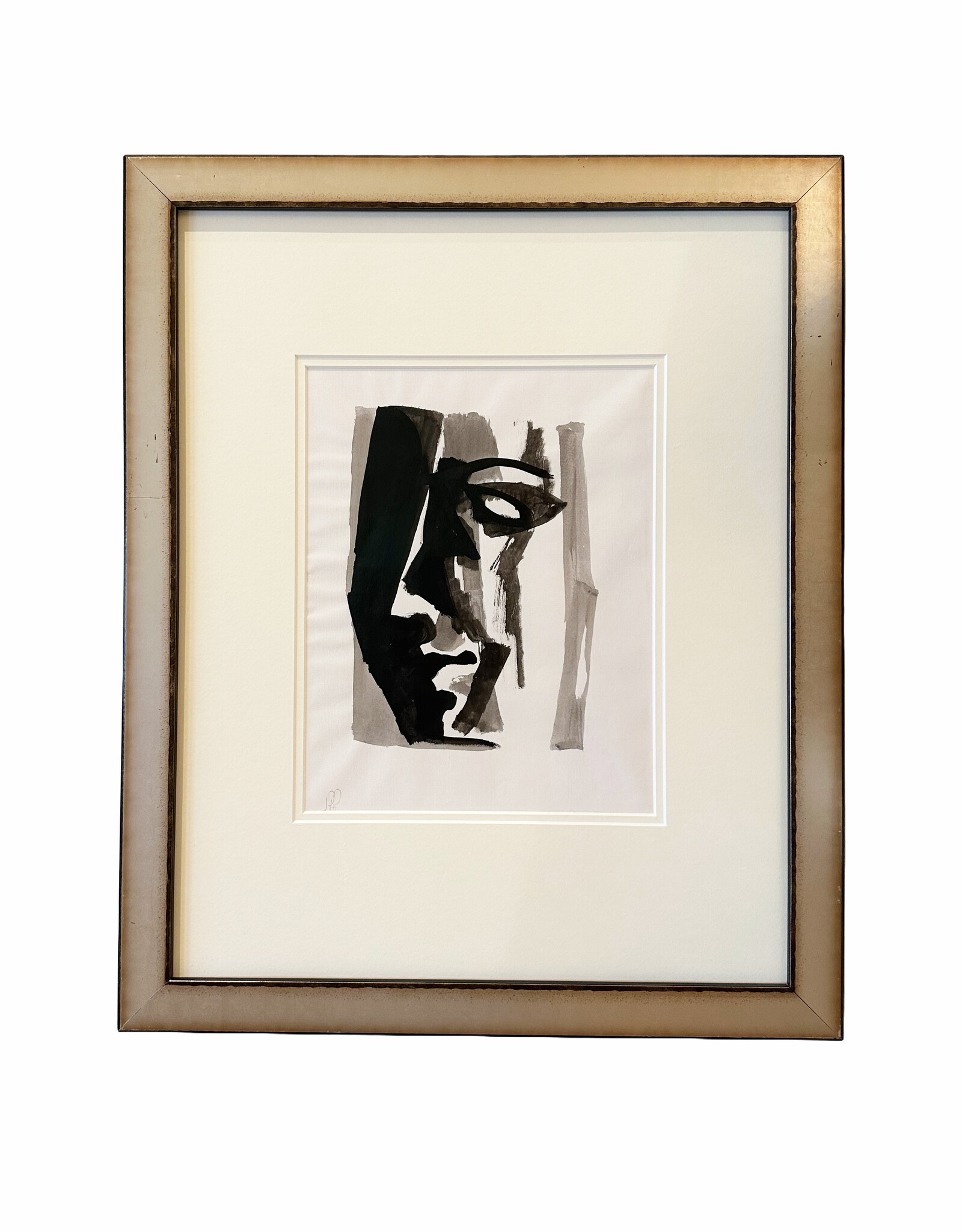 George, c1945 Ink & Gouache on Paper