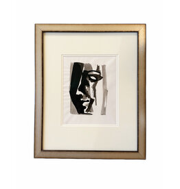 George, c1945 Ink & Gouache on Paper
