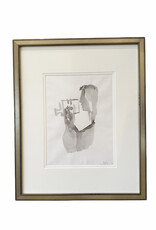 Ted, Ink & Gouache on Paper, Jean Paul Parent