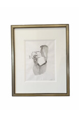 Ted, Ink & Gouache on Paper, Jean Paul Parent
