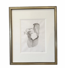 Ted, Ink & Gouache on Paper, Jean Paul Parent