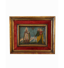 Spanish Colonial Retablo, 19th C