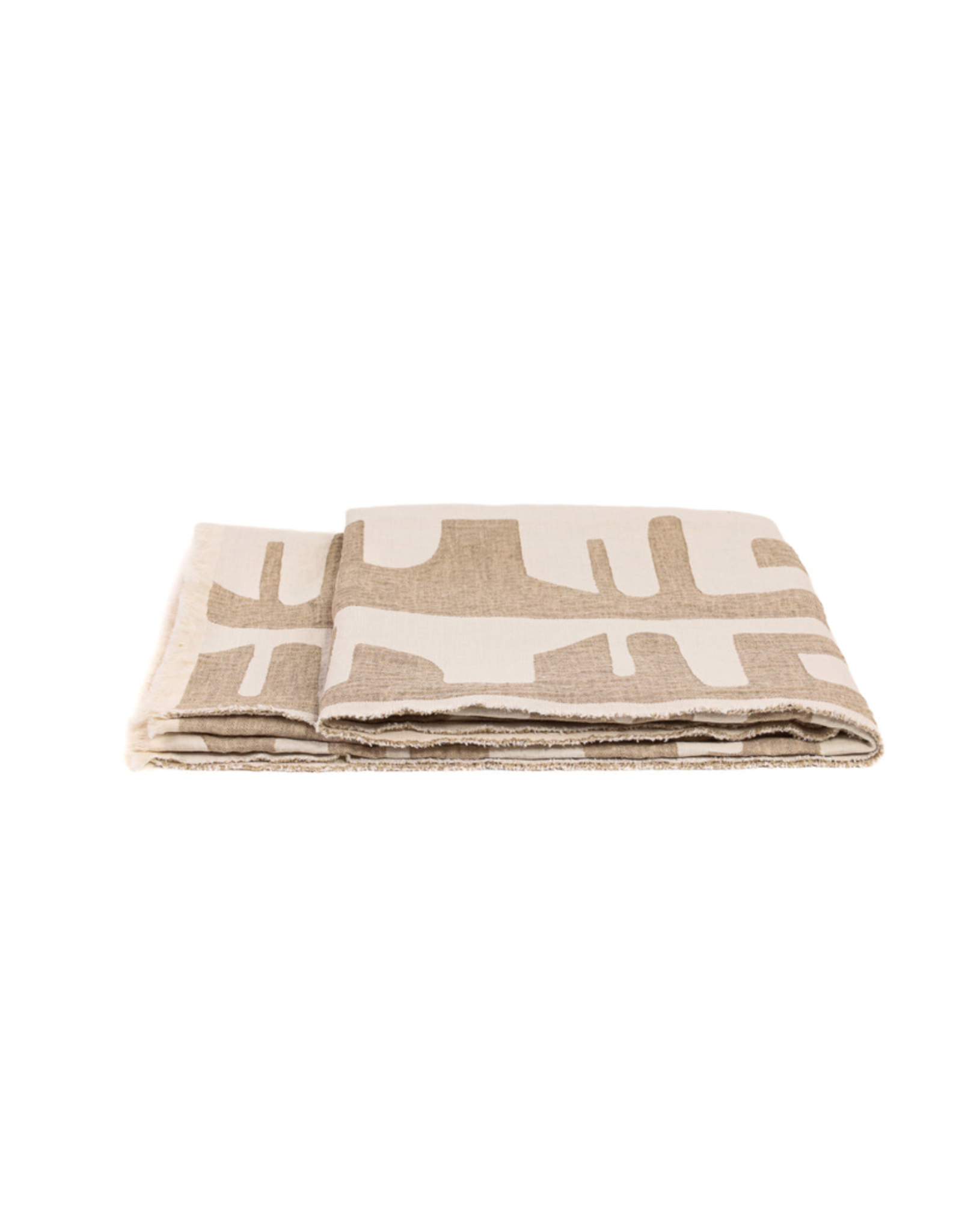 Waters Brown Throw 78 x 55