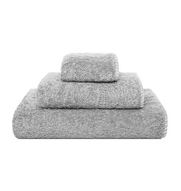 Evora White / Silver Bath Towel 28x55 Custom