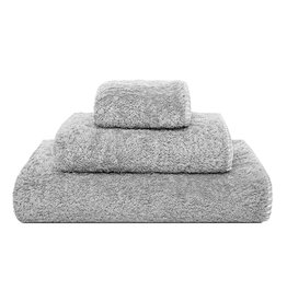 Evora Hand Towel, White/Silver 18x30 Custom