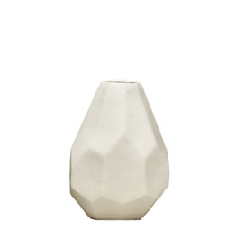 Battuto Bud Vase, Clear