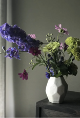 Battuto Bud Vase, Clear