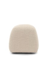 Theo Club Stool, Angelina Linen