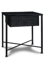 Porto Night Stand, Pure Black