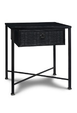 Porto Night Stand, Pure Black