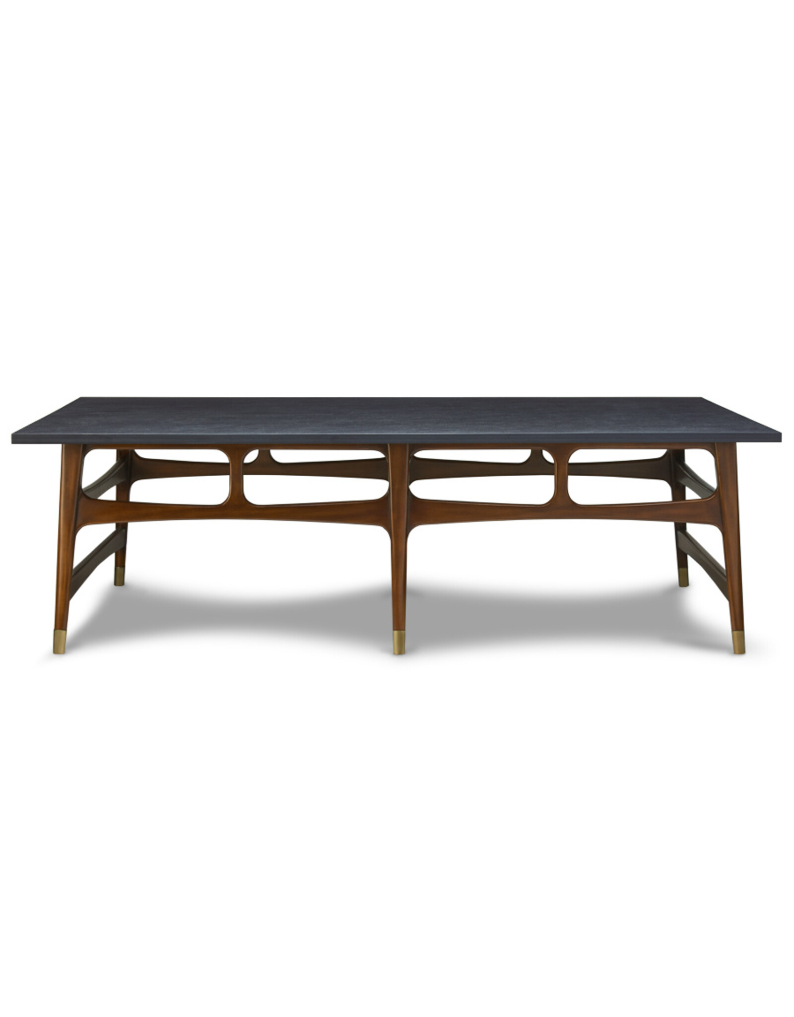 Alzey Cocktail Table, Dark Distressed (L)