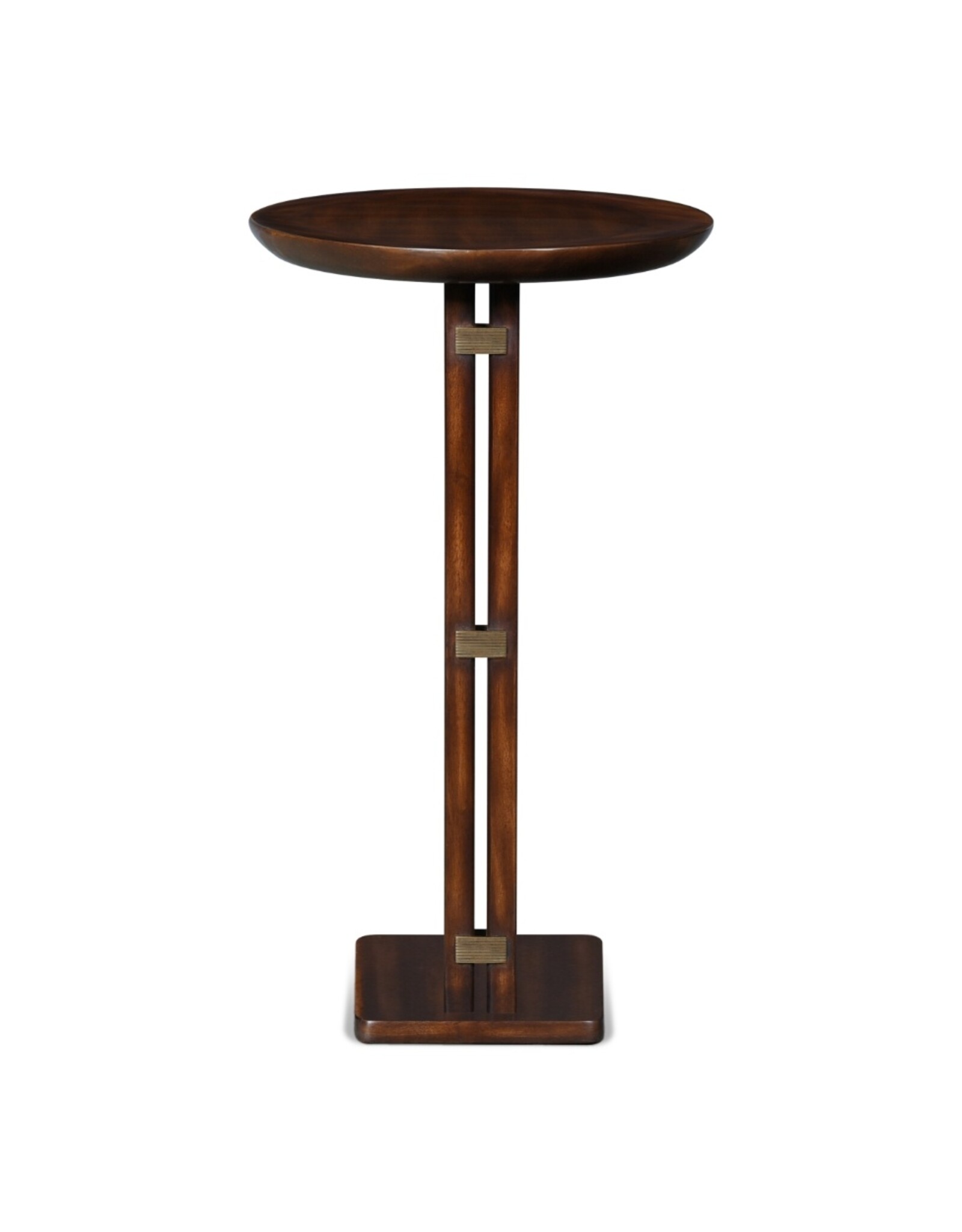 Monza Auxiliary Table, Rustic White (C)