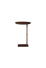 Monza Auxiliary Table, Rustic White (C)