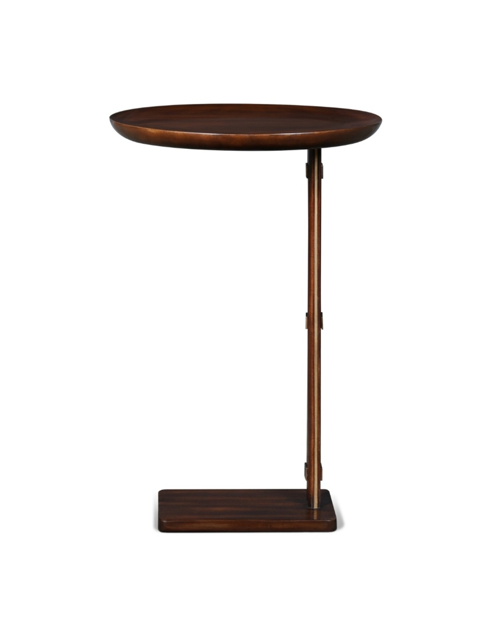 Monza Auxiliary Table, Rustic White (C)