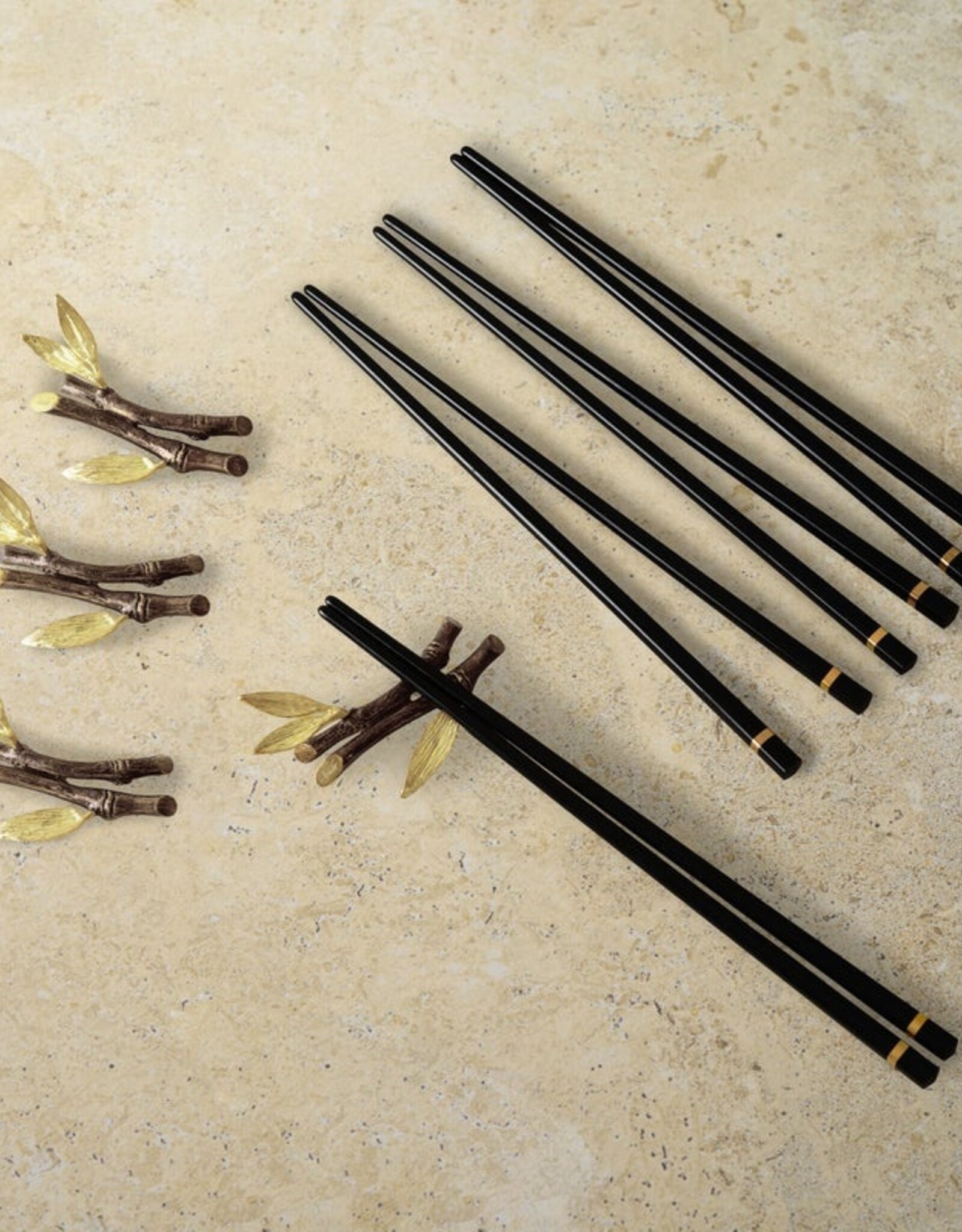Zen Garden Chopsticks & Stand, Set of 4