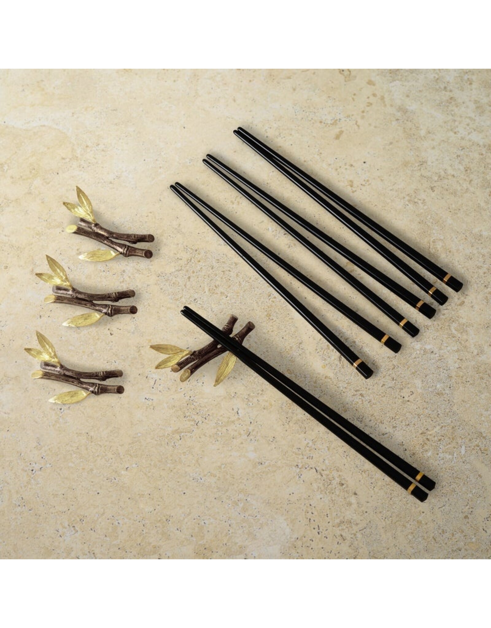 Zen Garden Chopsticks & Stand, Set of 4
