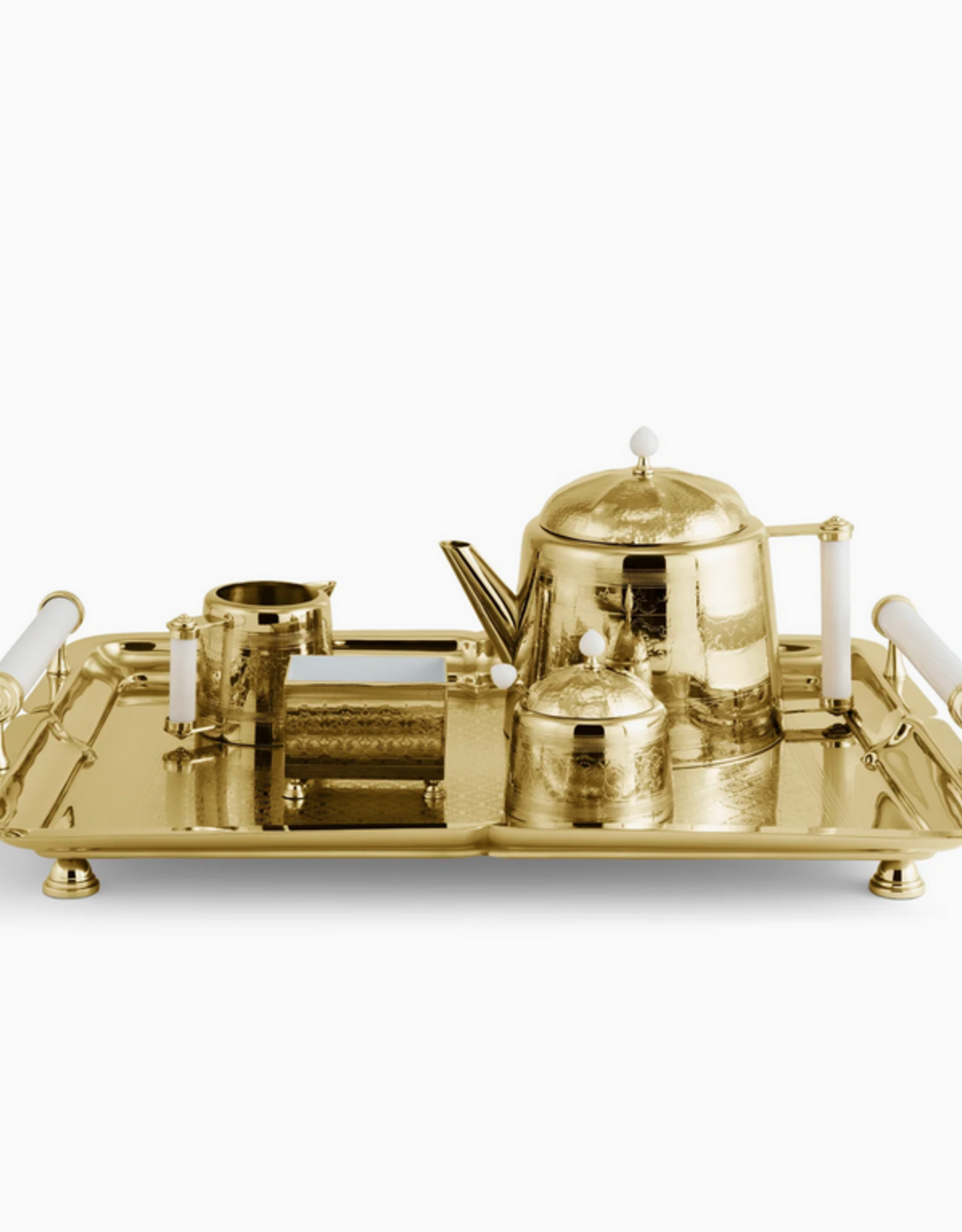 Palace Gold Tea Set, Sugar & Creamer