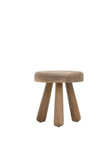 Moo Stool, 15h Ebony on Ash