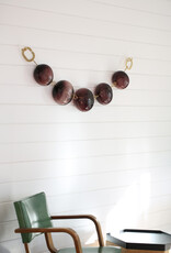 5 Bead, Alabaster + Oxidized 51"